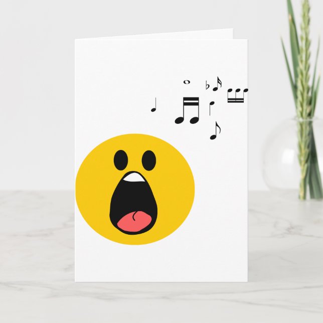 Carte Chanter (Devant)