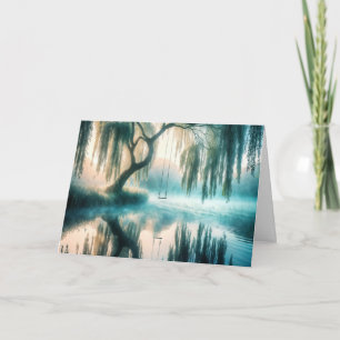 Carte Chanter à partir d'un arbre pour la sympathie