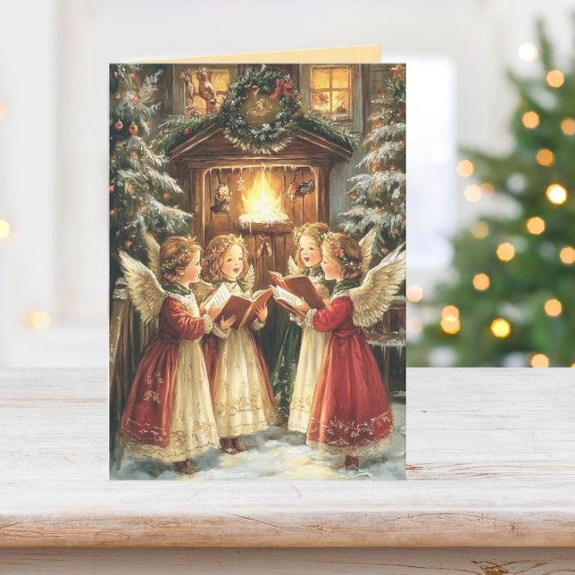 Carte Chanter Angels Holiday (Créateur téléchargé)