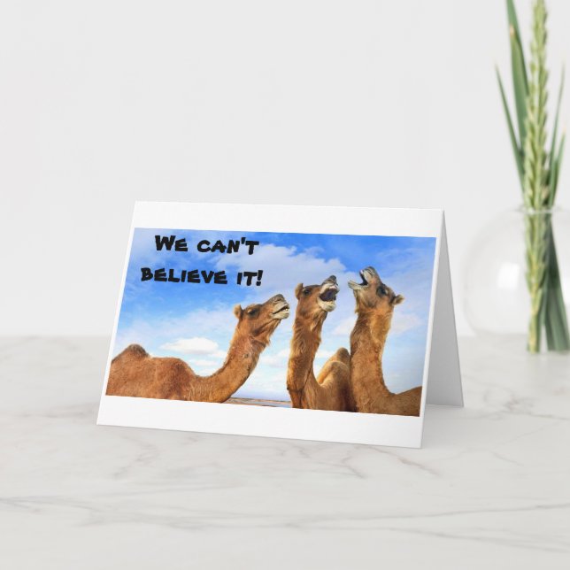 CARTE CHANTER DES CAMELS CHANTER LES BLUES-BIEN S'ENTEND (Devant)