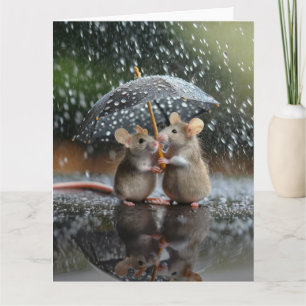 Carte Chanter sous la pluie