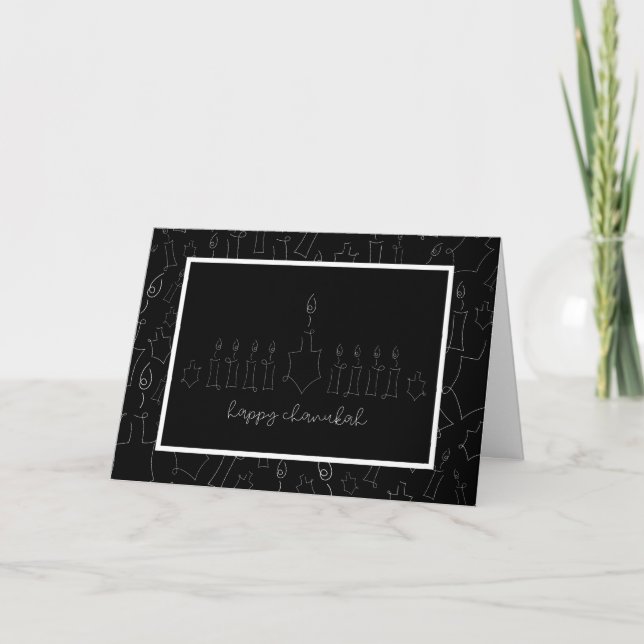 Carte Chanukah (Devant)
