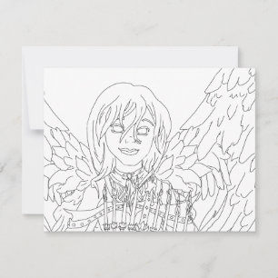 Carte Chanukah Angel
