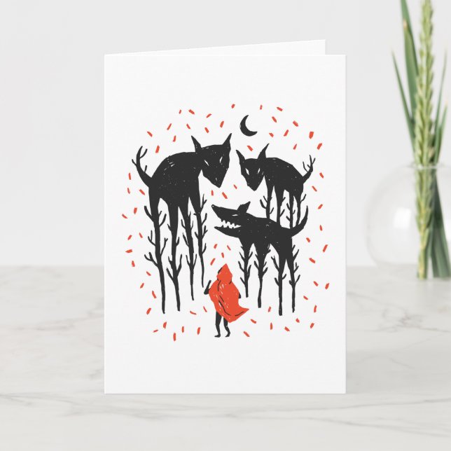 Carte Chapeau rouge (Devant)