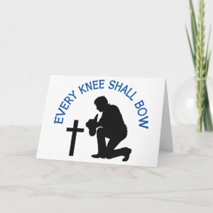 Carte Chaque genou doit bouger