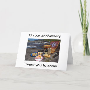 CARTE CHAQUE JOUR EST UN PIQUE-NIQUE POUR DEUX=ANNIVERSA