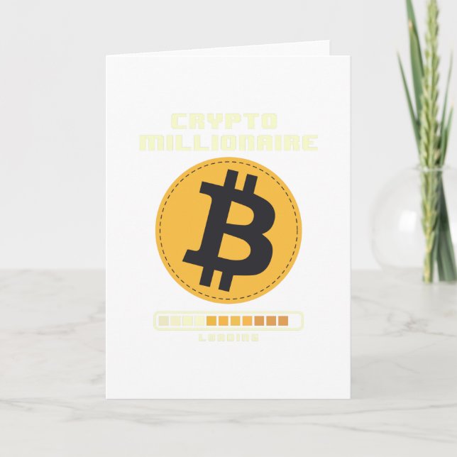 Carte Chargement de Crypto Millionaire (Devant)