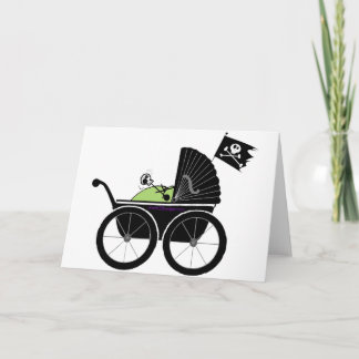 Carte chariot bébé