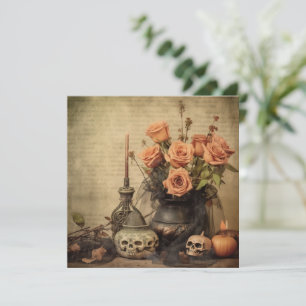 Carte Chariot Halloween vintage (4)