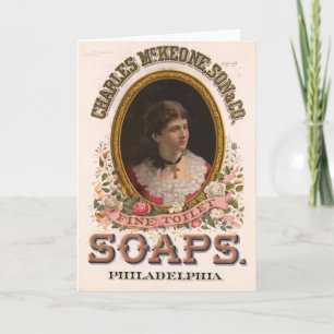 Carte Charles McKeone, Son & Co., Antique Soap Ad