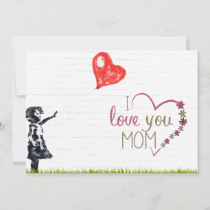 Carte Charme Je T'Aime Maman