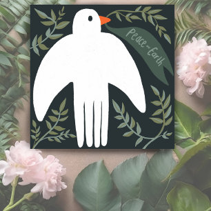 Carte Charme Peace Dove Noël