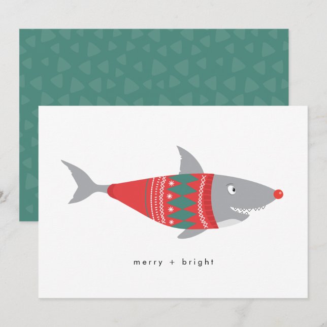 Carte Charnache de Noël (Devant / Derrière)