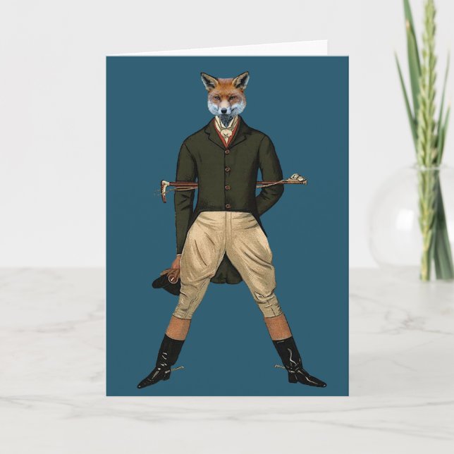 Carte Chasse au renard (Devant)