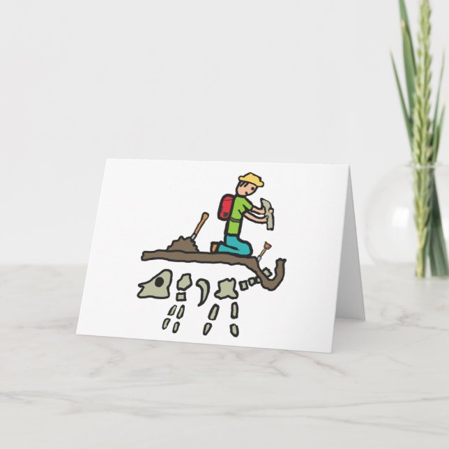 Carte Chasse aux fossiles (Devant)