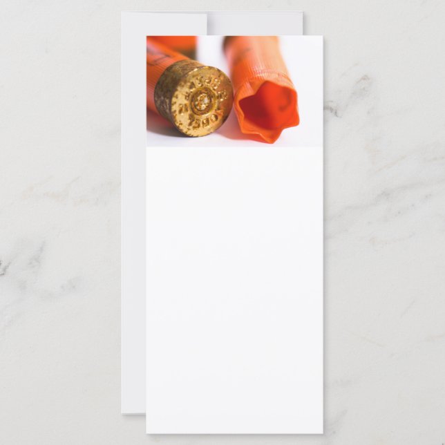 Carte Chasse en plastique cartriges (Devant)