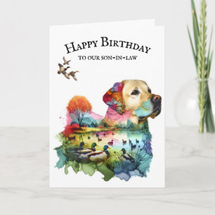 Carte Chasse Labrador Retriever Son-in-law