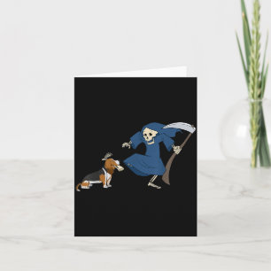 Carte Chasseur de pari Faucheur Halloween