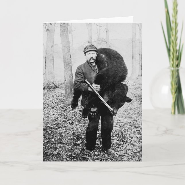 Carte Chasseur d'ours, 1909 (Devant)