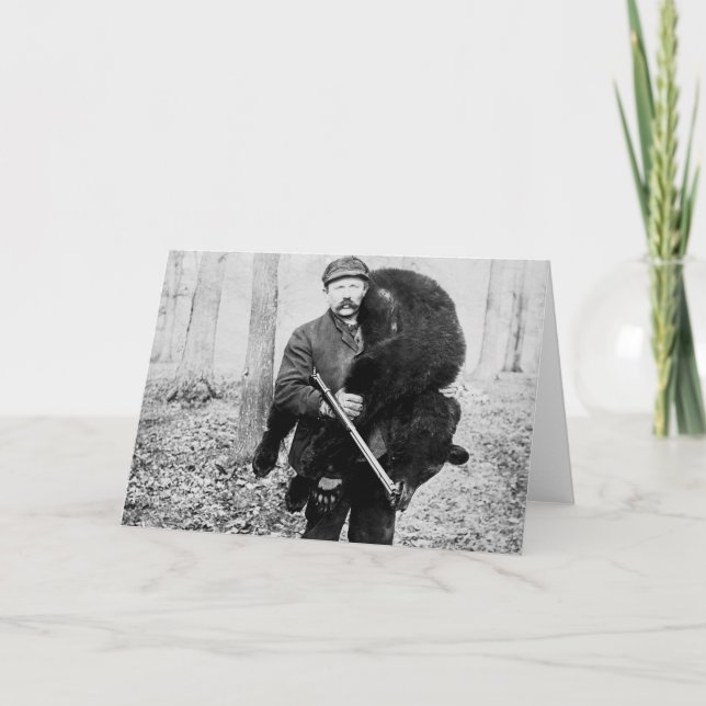 Carte Chasseur d'ours, 1909 (Devant)