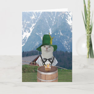 Carte Chat de Customizable