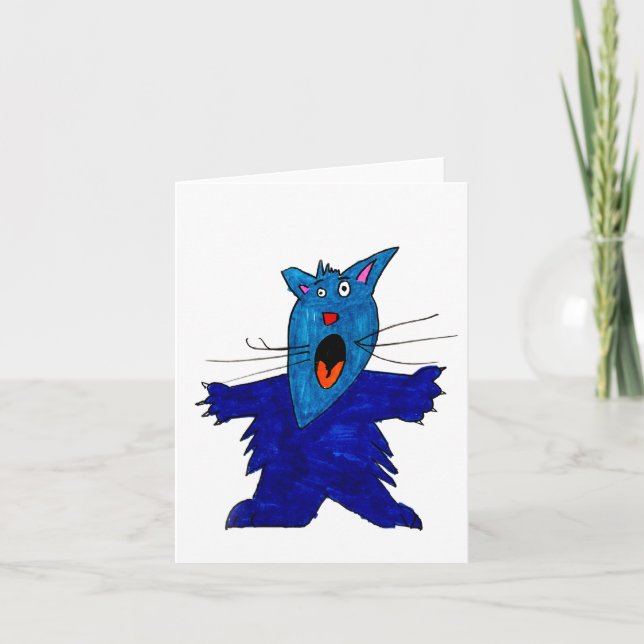 Carte Chat de Scaredy • Le tonnelier Nielsen, (Devant)