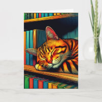 Chat doux et dormant | Joyeux anniversaire