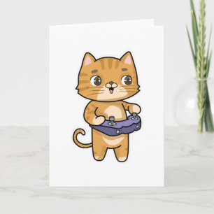 Carte Chat Jouer avec contrôleur