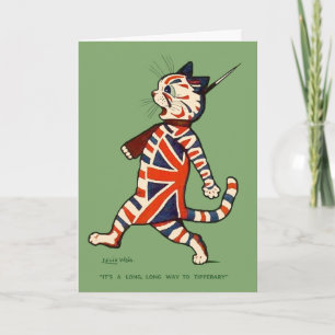 Carte : Chat patriotique