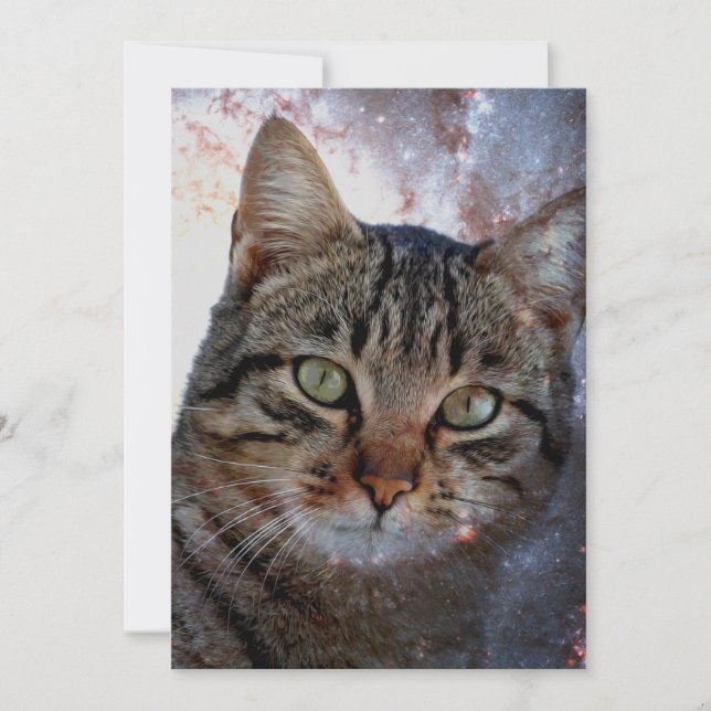 Carte Chat spatial (Devant)