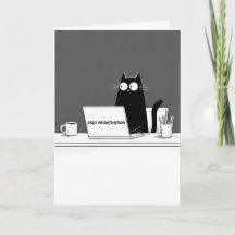 Chat Zéro Motivation – Dessin animé drôle de trava