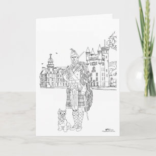 Carte Château Balmoral Ecosse