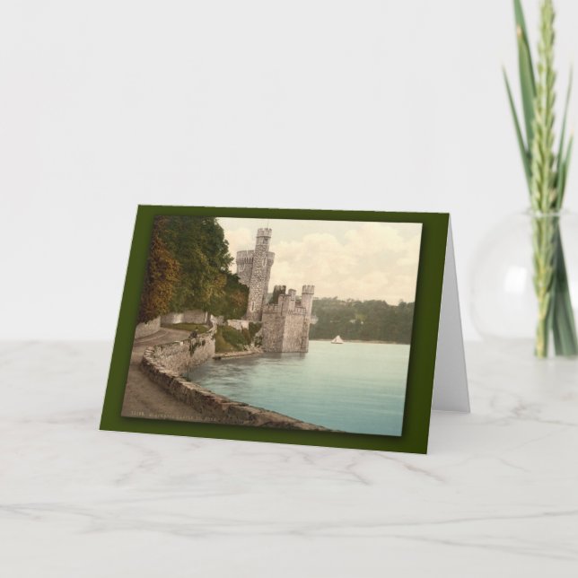 Carte Château de Blackrock. Comté de Cork, Irlande (Devant)