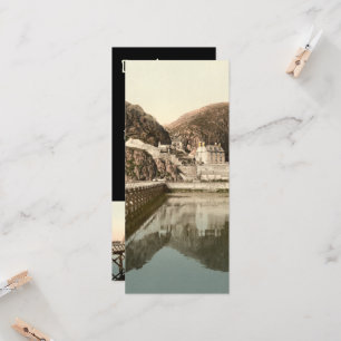 Carte Château de Dumbarton, Dumbartonshire, Écosse