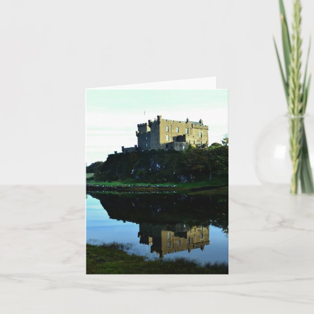 Carte Château de Dunvegan sur Skye (Devant)