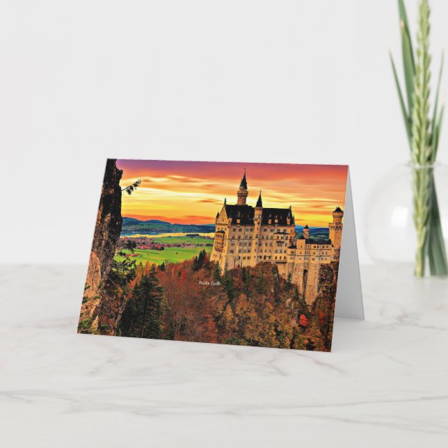 Carte Château de Kristin, Luxembourg (Devant)