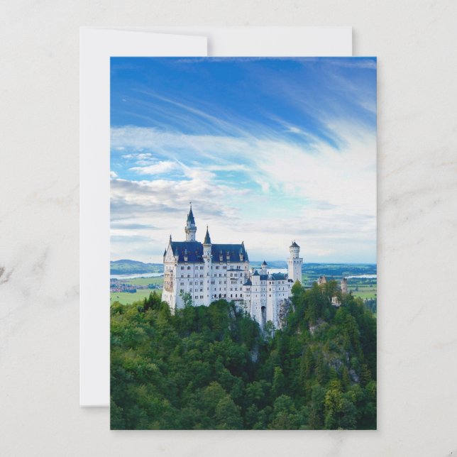 Carte Château de Neuschwanstein (Devant)