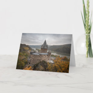 Carte Château de Stahleck Bacharach Allemagne