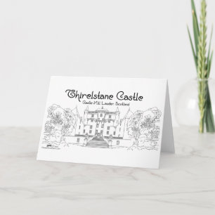 Carte Château de Thirlestane Ecosse