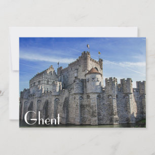 Carte Château des Comtes de Gand.