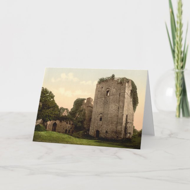 Carte Château I, Herefordshire, Angleterre de Goodrich (Devant)