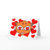 Chaton aux lèvres pincées à l'intérieur vide avec 