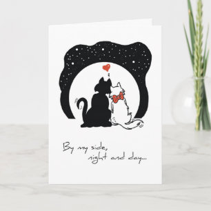 Carte Chats d'anniversaire