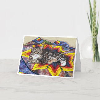 Carte Chats et courtepointes - Misu