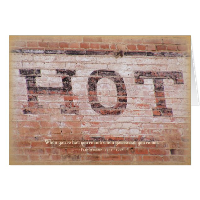 Carte chaude (Devant horizontal)