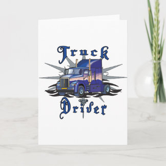 Carte Chauffeur de camion