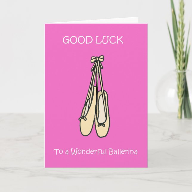 Carte Chaussures Ballerina Ballerina Ballet de bonne cha (Devant)