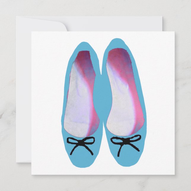 Carte Chaussures bleues (Devant)