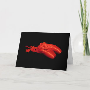 Carte Chaussures de Ballet Rouge
