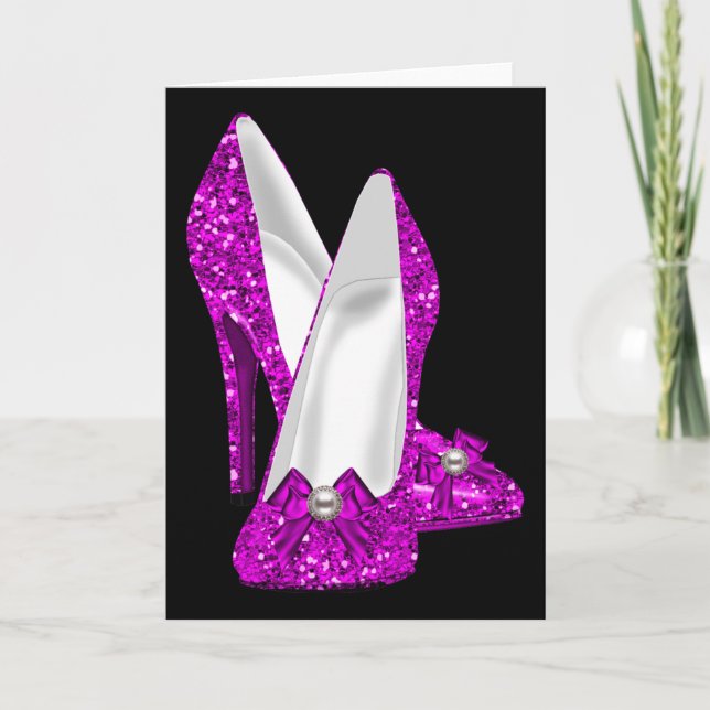 Carte Chaussures haute talon Stileto Parties scintillant (Devant)